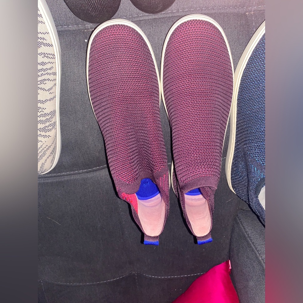 Rothy’s berry Slip-On Sneakers